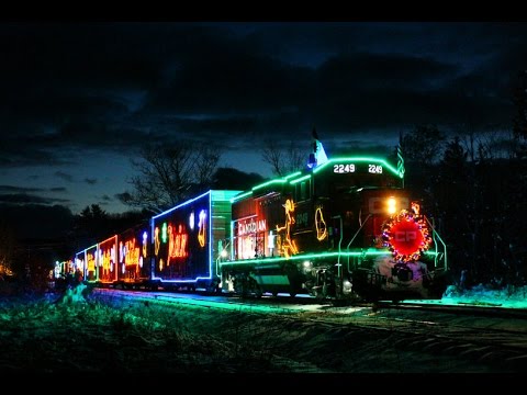 [HD] Canadian Pacific Holiday Train Chase 2014 11/28/14 - YouTube
