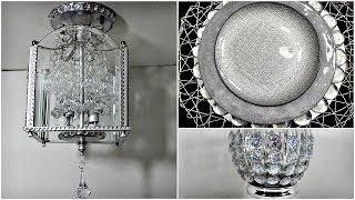 Dollar Tree Glam|| DIY Chandelier || Pier One Inspired Charger & Vase Dollar Tree Glam|| DIY Chandelier || Pier One Inspired Charger & Vase