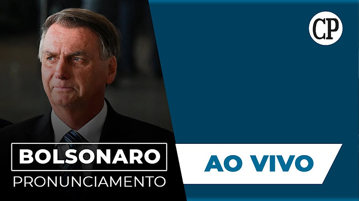 URGENTE: Jair Bolsonaro fala pela primeira vez após as eleições