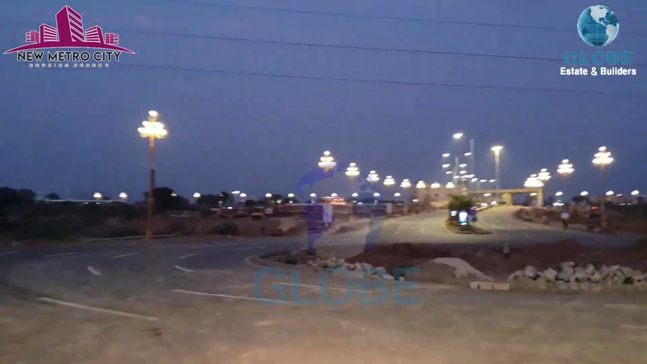 Latest Development 2020 of New Metro City Main Gate, Main Boulevard Commercial and Roundabouts