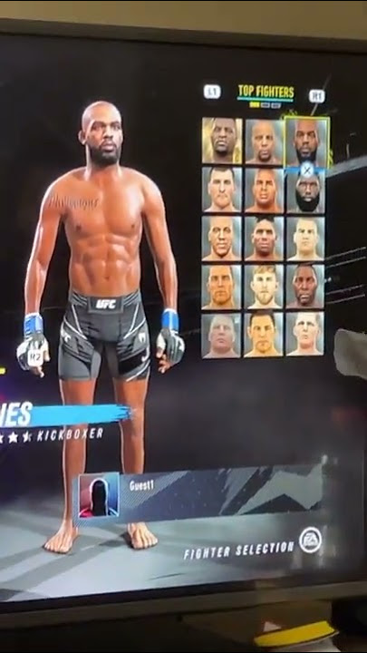 Jon Jones Reacts To Himself As Heavyweight In UFC 4