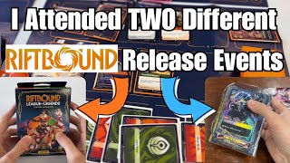 I Attended TWO Riftbound Release Events - This Is What Happened!