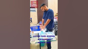 All Type LCD LED TV Panel Repair With Bonding Machine at Titu electronics Chowk shekhan Moga punjab