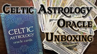 Celtic Astrology Oracle Unboxing and Flip Through!