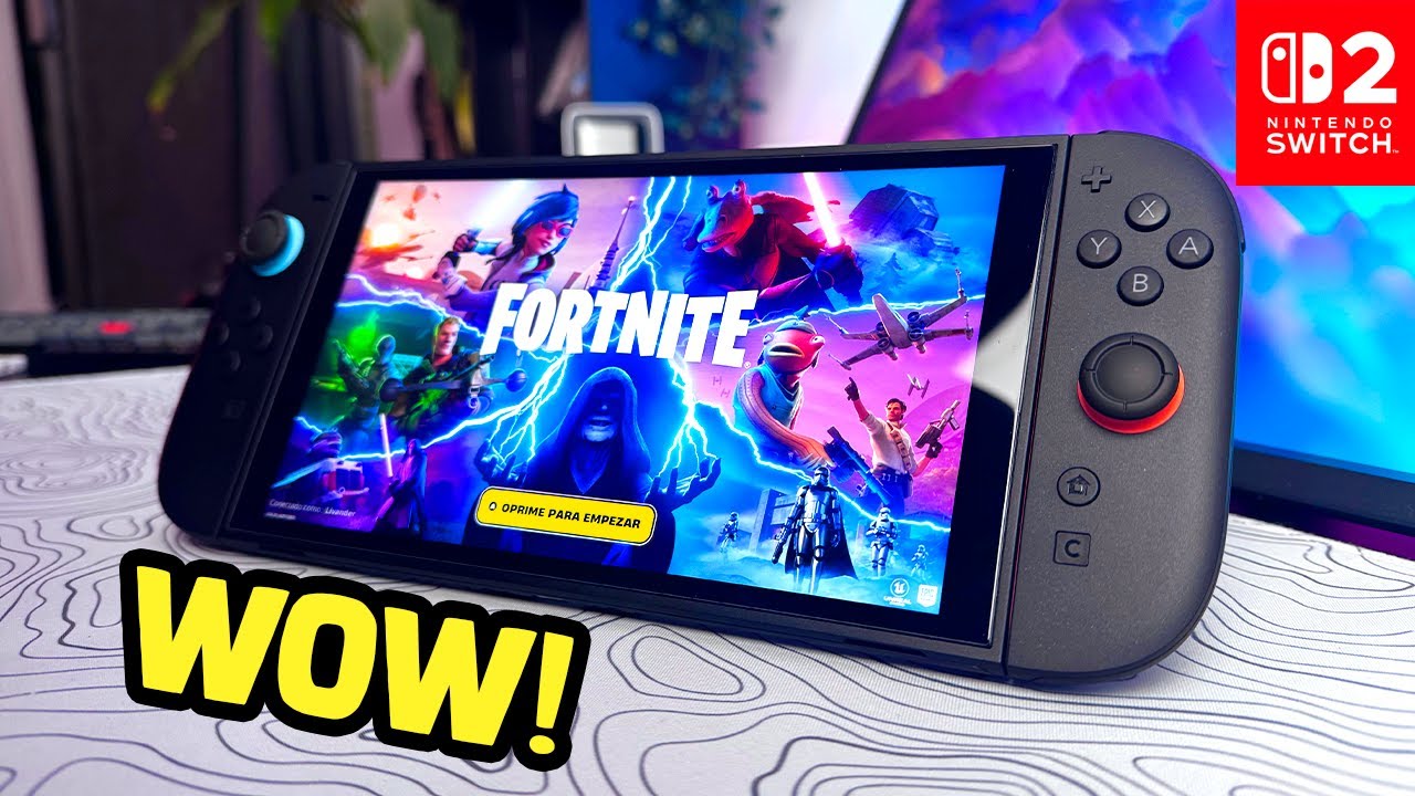 Fortnite en Nintendo Switch 2 modo Dock - YouTube