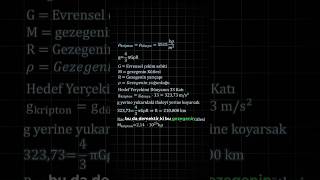 Kriptonun Kütlesini Hesapladık.