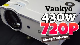 Vankyo Cheap 430W 720p Projector Review With Android Iphone Casting by MXQ PROJECT 2,805 views 3 years ago 6 minutes, 44 seconds