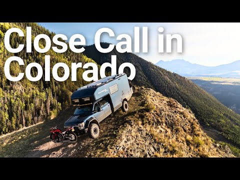 Driving Colorado’s Most BEAUTIFUL & SCARY Road in Our EarthRoamer