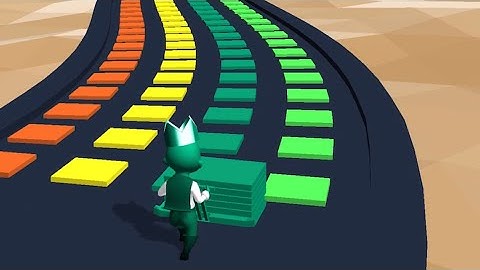 MAX LEVEL STACK COLORS 🌈🌟- All Levels Gameplay Walkthrough Android, iOS v.43