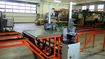 ROLLER SHUTTERS ASSEMBLING UNIT WITH NYLON CAPS (LOW DENSITY ONLY)