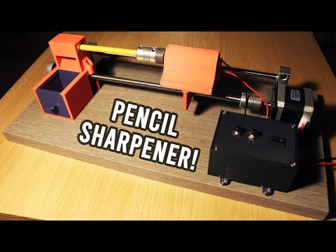 The Ultimate Automatic Pencil Sharpener! (Arduino)
