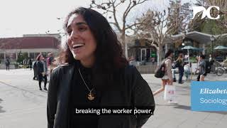 Students and Berkeley community members protest in support of COLA