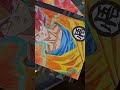 drawing goku with just pencils #art #artist #goku #ssjgod