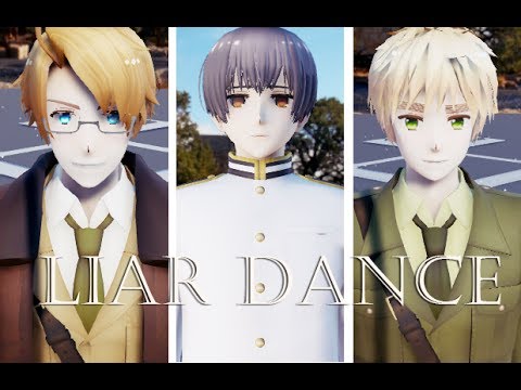 【MMD APH | 60FPS】LIAR DANCE | ライアーダンス
