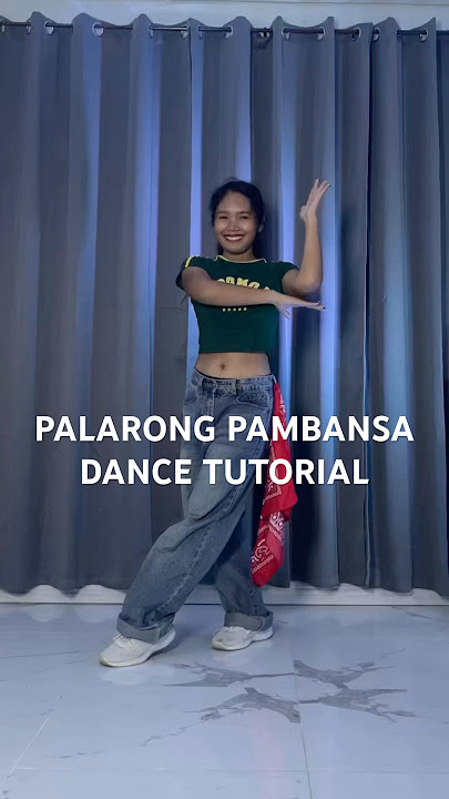 Palarong Pambansa Tiktok Dance Tutorial Slow and Mirrord #palarongpambansa #dancetutorial