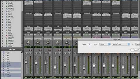 Pro Tools LE 8 Mixing DVD 1 Lesson 7: Understanding Signal Flow