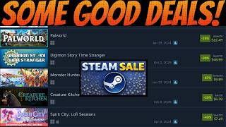Save Big on Digimon, Palworld and Monster Hunter | Steam Sale Picks