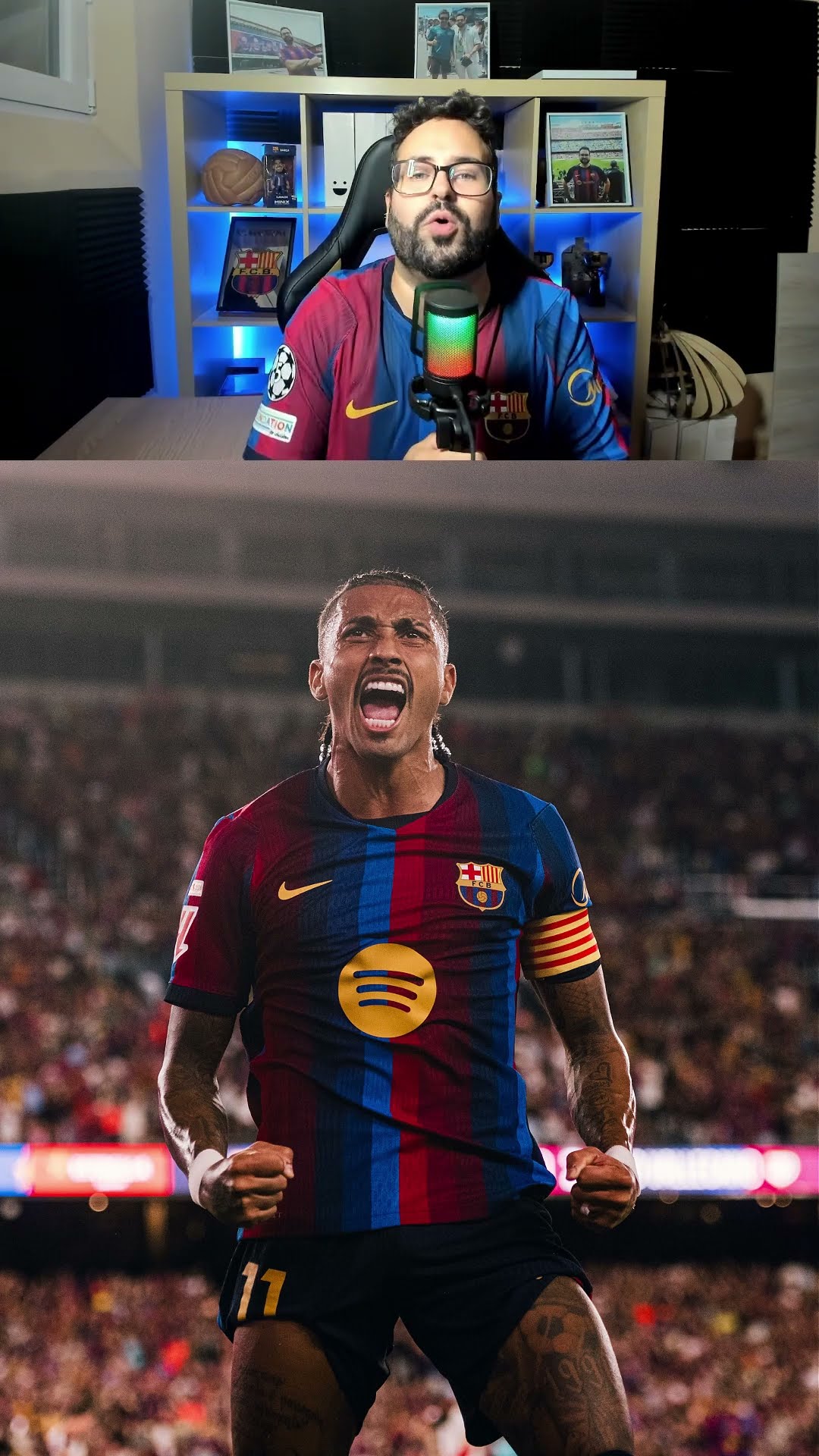 Golazo de Raphinha #raphinha #golazo #barça #mancuer #laliga  #shortvideo