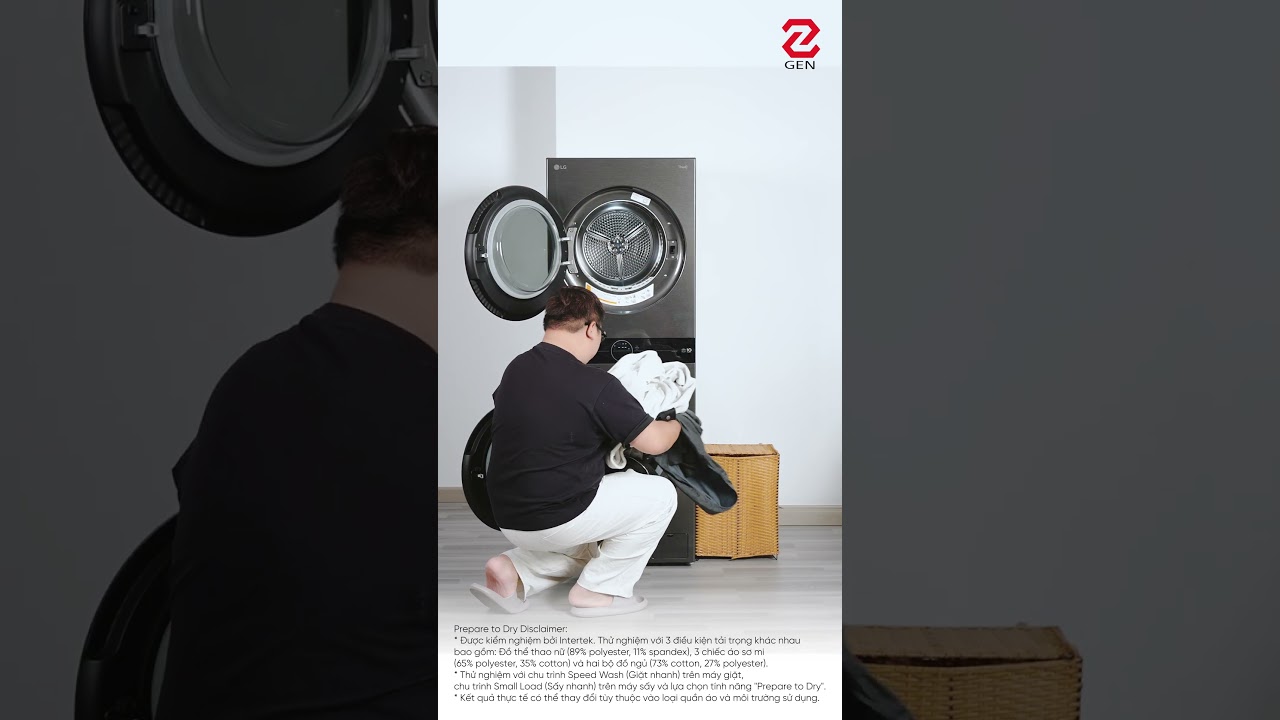 Review Tháp giặt sấy LG WashTower: có đáng để thay thế máy giặt & máy sấy riêng không? #shorts