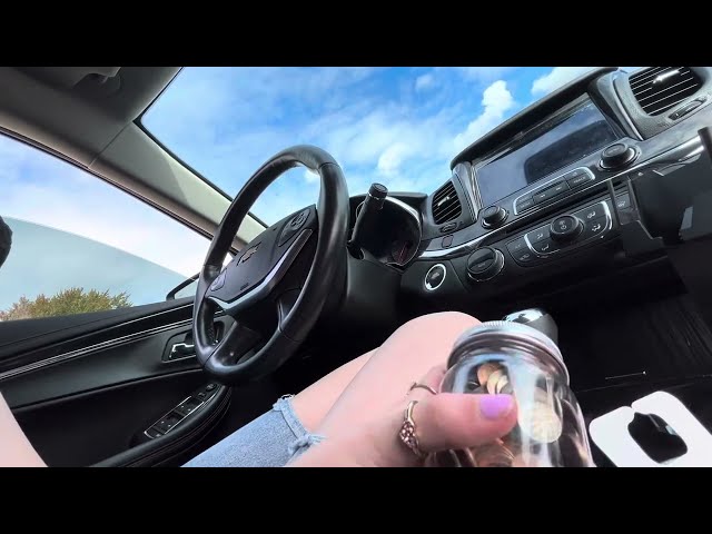 asmr tapping in my (old) car!❤️‍🩹 whispered