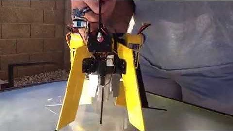 THRUST VECTORING DroneBuster StartUp