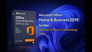 Verlässlicher Büro-Klassiker | Office 2019 Home & Business | DigitalLicense