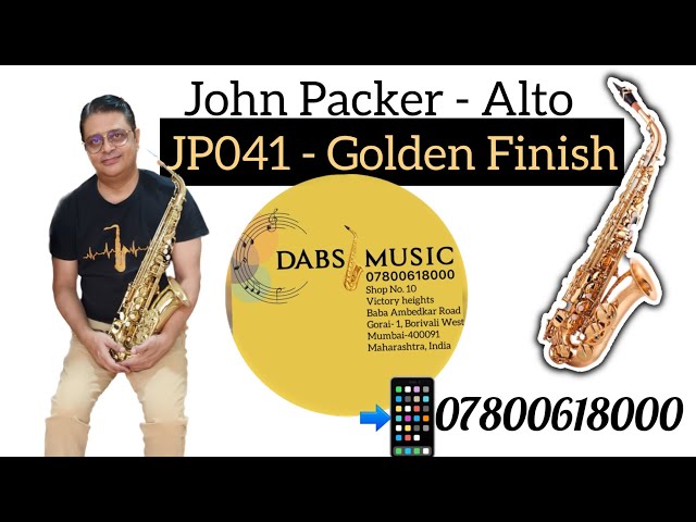 John Packer - 041 Alto Saxophone - YouTube