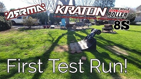 Arrma 8S EXB First Run!