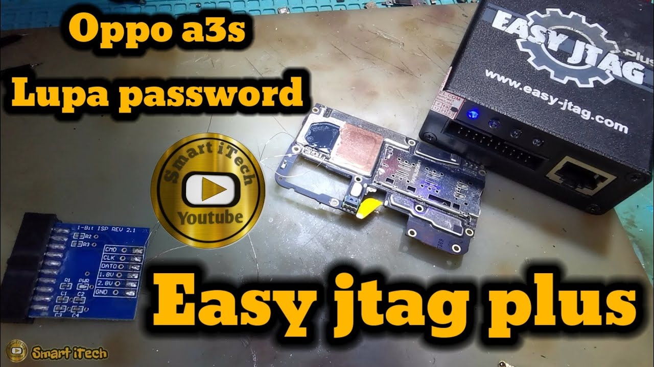 CARA MUDAH RESET POLA OPPO A3S BERHASIL 100% Easy Jtag Plus
