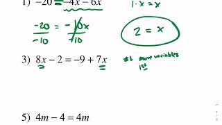 Kuta Tutorial: multi-step equations