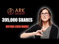 ARK INVEST BUYS 395,000 SHARES OF THIS STOCK - Buying More Daily