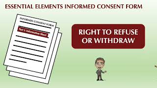 INFORMED CONSENT FORM ELEMENTS