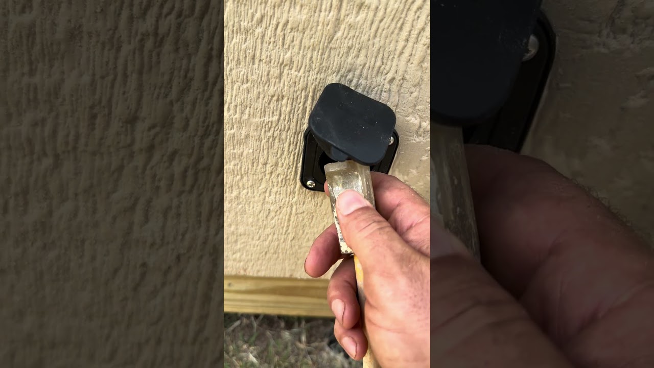 A quick and easy way to get power to your shed!