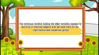 CHAPTER 6: EXPERIMENTAL RESEARCH