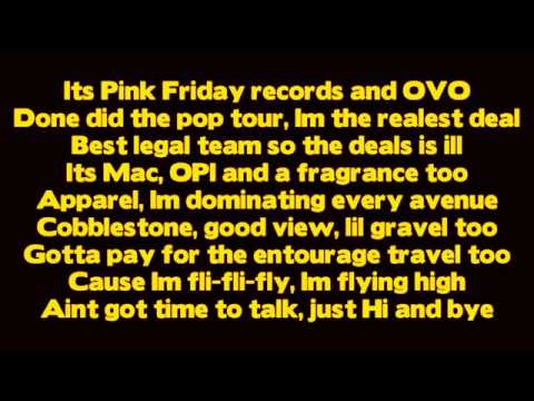 Drake - Make Me Proud ft Nicki Minaj [ Lyrics ] (Take Care)