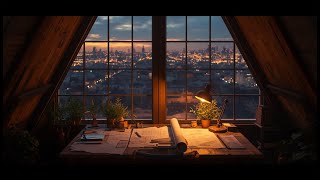 Conceptualizing Structures in an Urban Attic: Hushed Sundown Lofi for Refined Planning