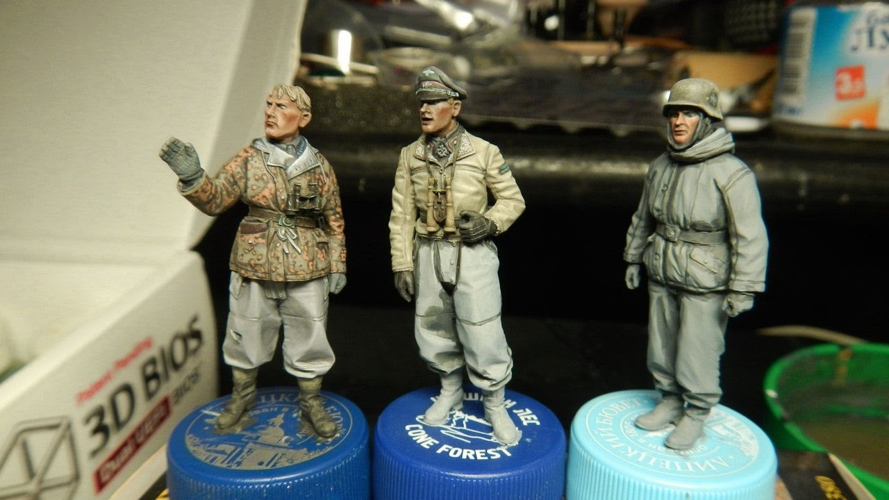 покраска фигурок. звезда немецкая зимняя пехота 1/35. роспись фигурок темперой 1/35. как красить фигурки. роспись лица фигурки 1 35.