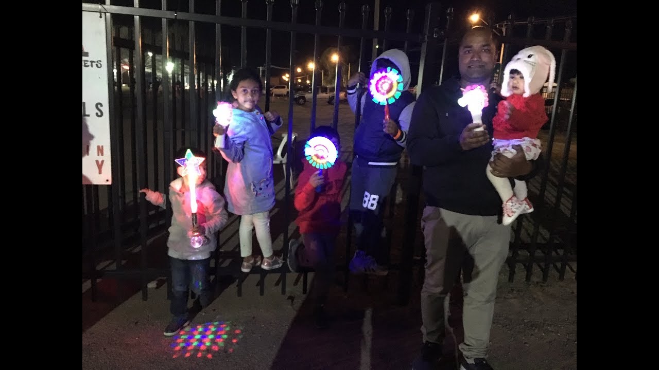 Ayat's Fun time at Aussie Night Market