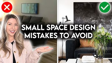 HOW TO MAKE YOUR SMALL SPACE LOOK BIGGER | 10 DESIGN HACKS