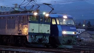 【0番台重連、最高のモーター音】EF64 34+47 南松本駅での入換【34号機最後の南松】(2010年)