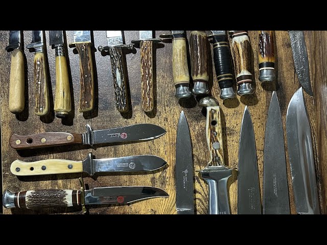 🇩🇪 Coleccion de Cuchillos Vintage Solingen Germany🇩🇪 #solingen