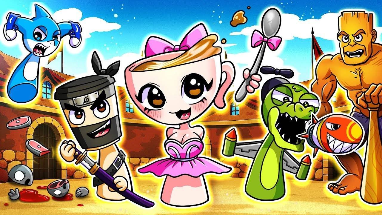 Italian Brainrot — Super Power Battle! Who Wins? | Sprunki Animation 💥🔥