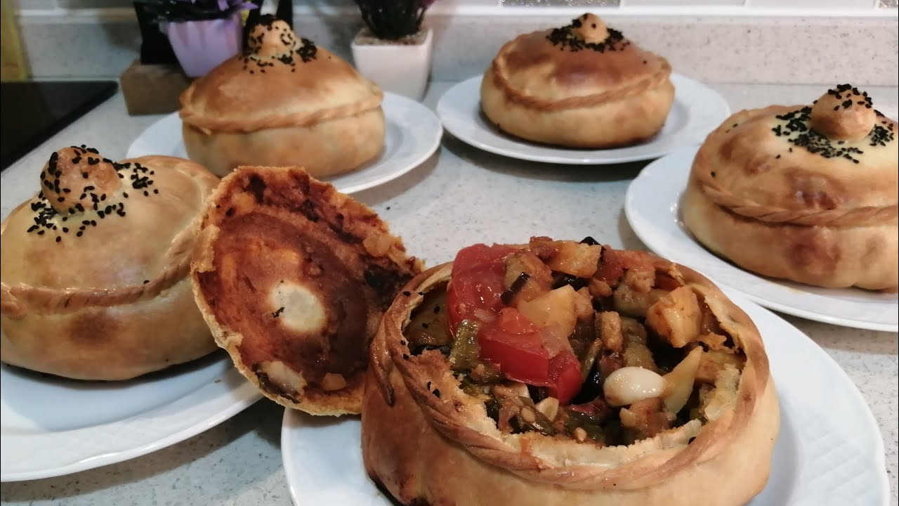 Güveç Yemeği / Çanağı hamurdan kendim yaptım ✅