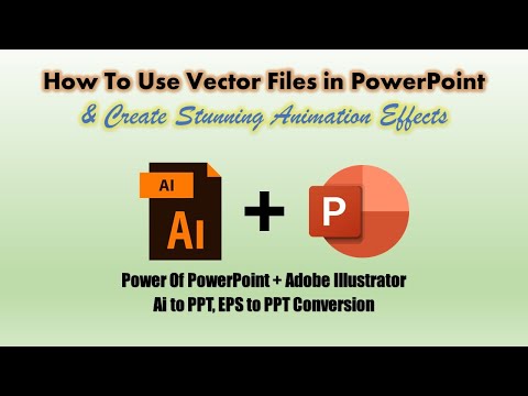 How To Make Animation in PowerPoint Using Vector Files | The Teacher