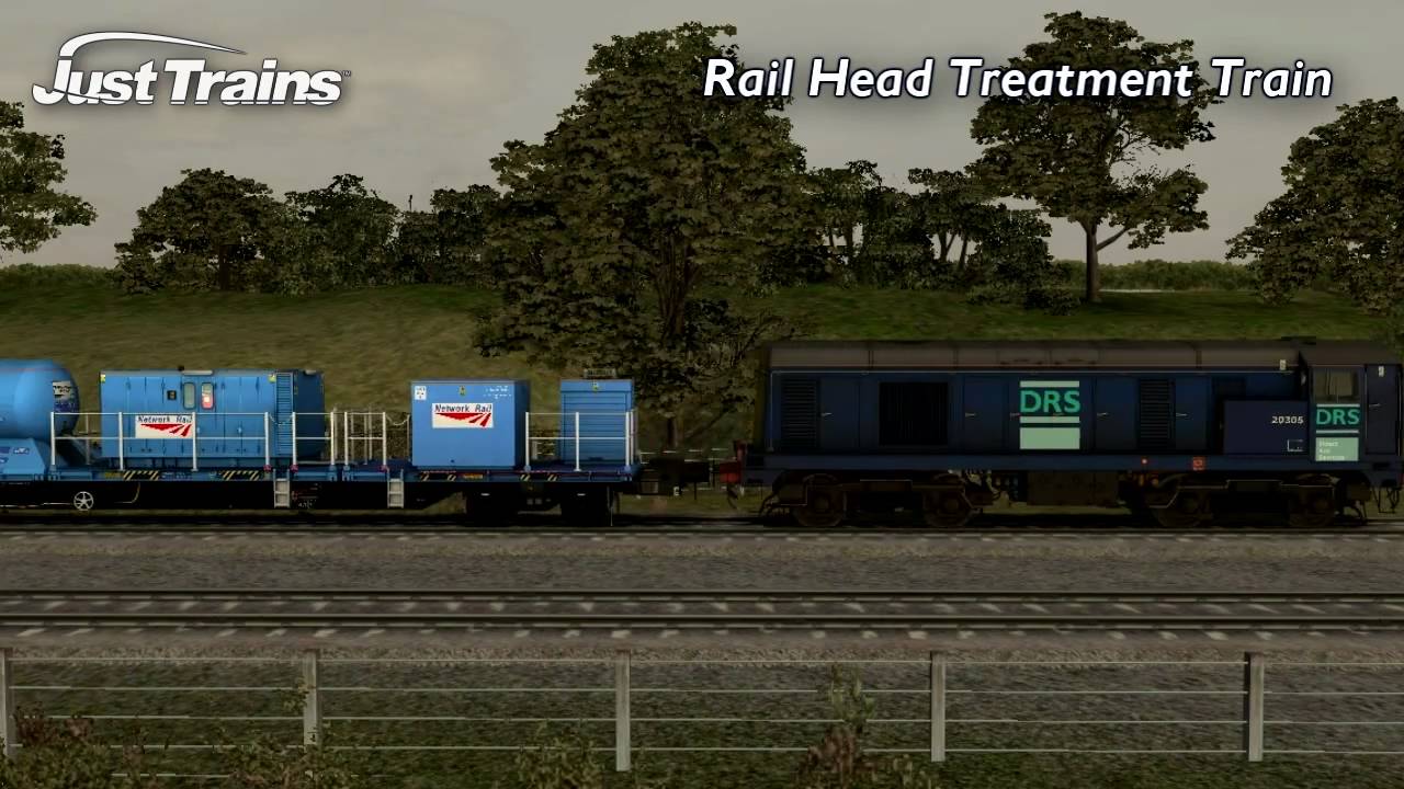 Rail Head Treatment Train for RailWorks Rail Simulator - YouTube