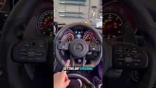 MERCEDES STEERING WHEEL UPGRADE 🔥🫣 #mercedes #carmodifications