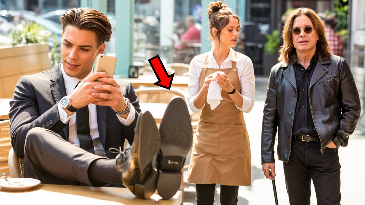 What Ozzy Osbourne Did When He Saw a Spoiled Rich Kid Disrespecting a Waitress?