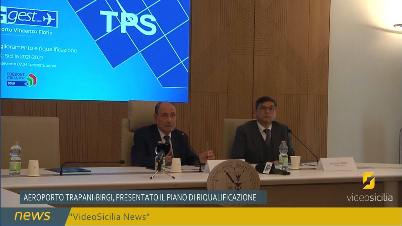 Aeroporto Trapani-Birgi, presentato il piano di riqualificazione