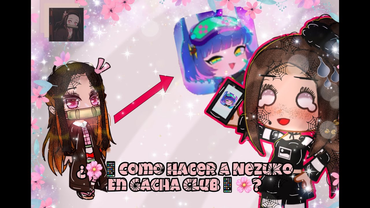 I made nezuko in gacha club xp (idk what flair) : r/GachaClub