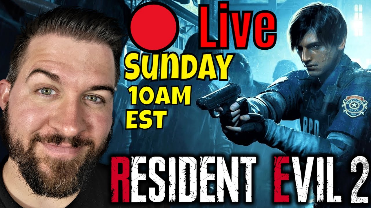 FINALLY playing RESIDENT EVIL Evil 2 (Remake) -  🔴 Live Now